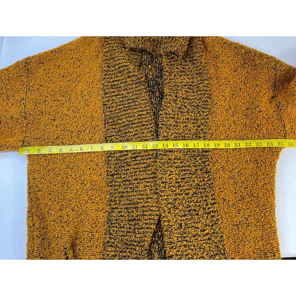 Vintage Puff Sleeve Oversized Long Cardigan Sweater Coat - Picture 7 of 8